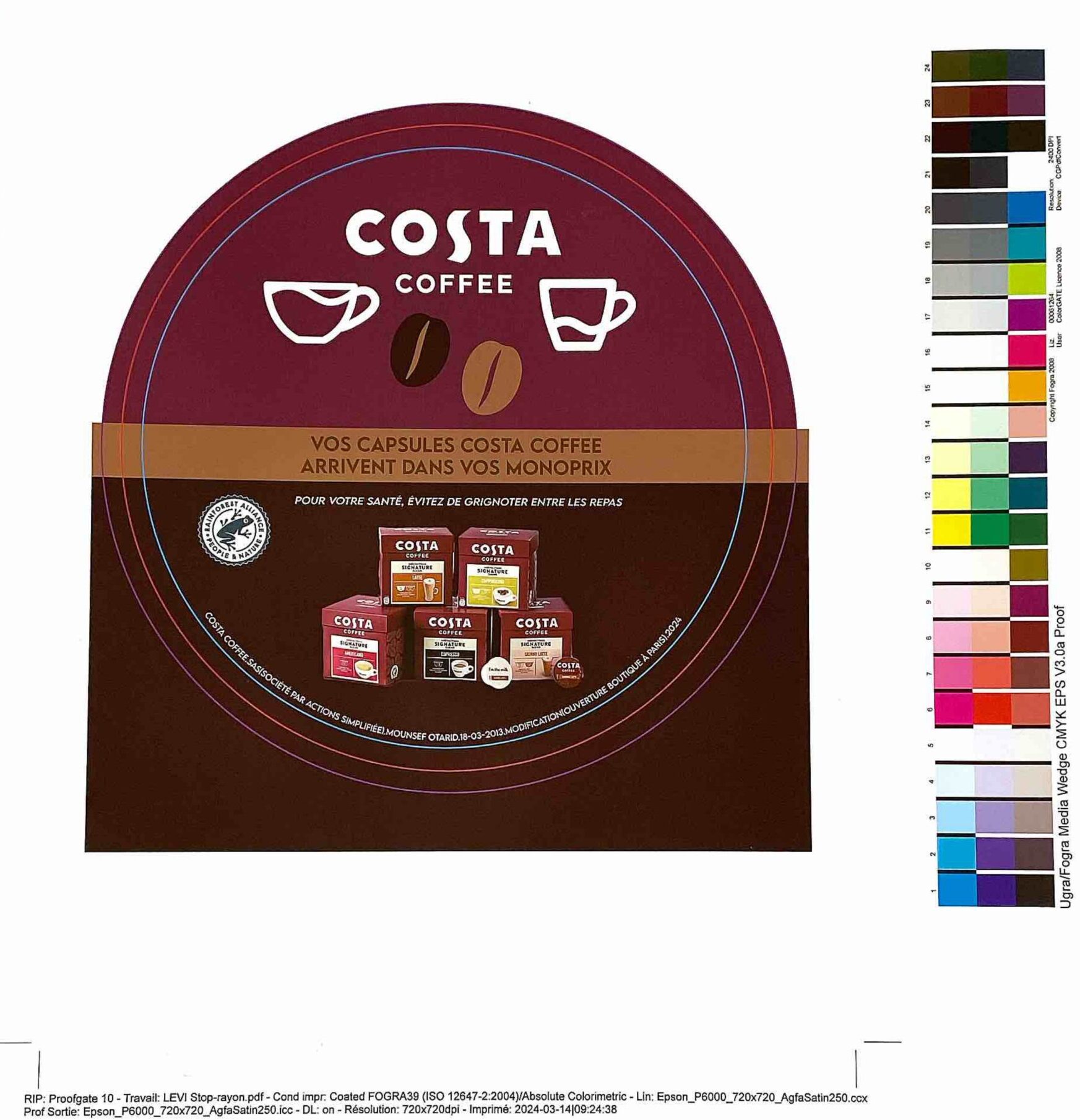 stop rayon costa coffee